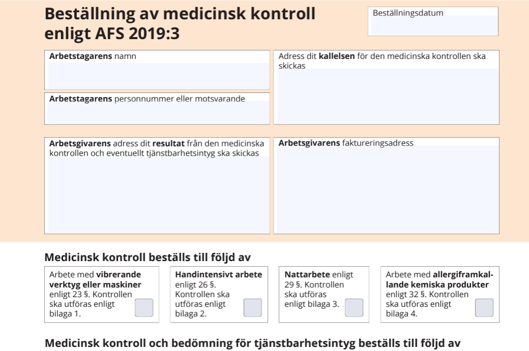 Tjänstbarhetsintyg Adviva Företagshälsa Gällivare